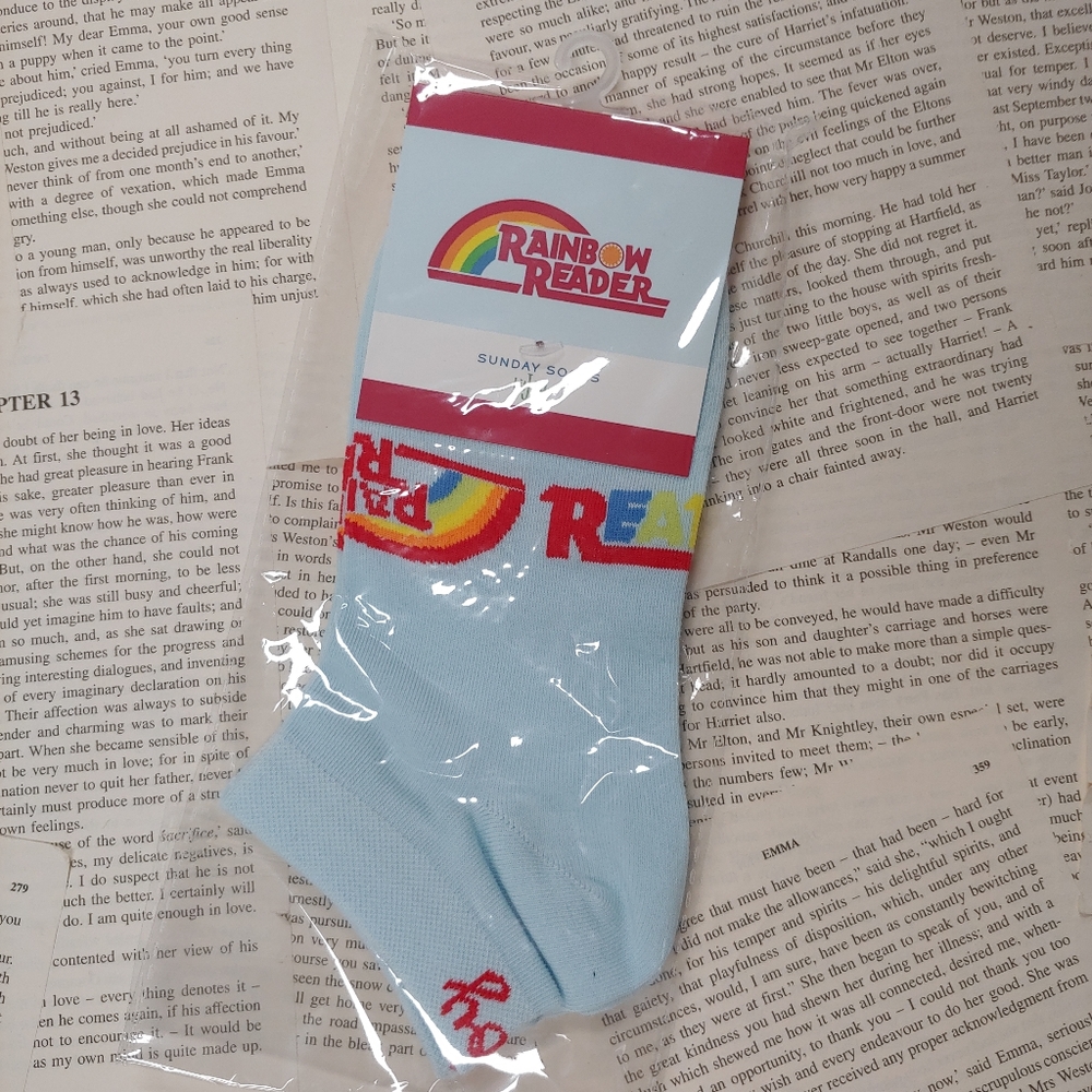*3 for $15* Litjoy Rainbow Reader Socks